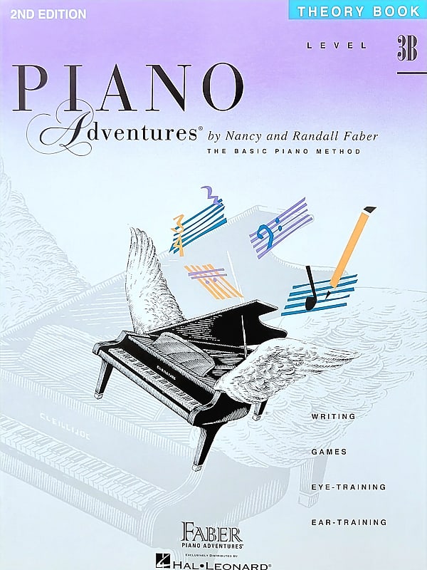 Piano Adventures Theory Book Level 3B (2nd Edition) | Reverb