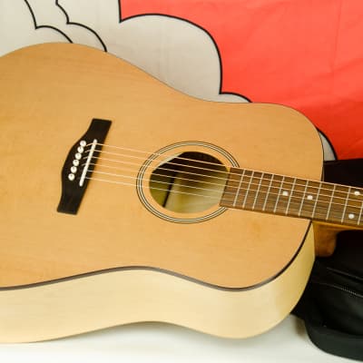 Seagull S6 COLLECTION 1982 Acoustic Guitar, Cedar, Wild Cherry image 3