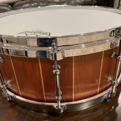 Solid Stave Cherry/Maple 5.5x14" Snare Drum image 4