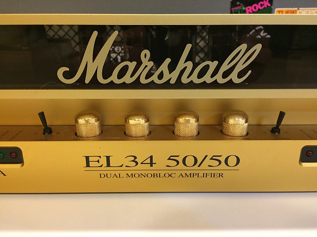 Marshall Marshall EL34 50/50 Dual Monobloc Power Amp | Reverb