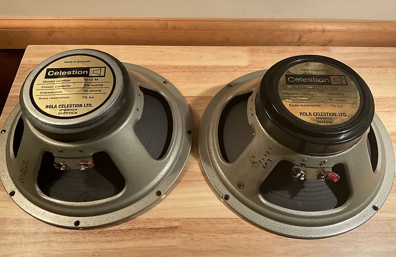 Celestion g12m hot sale blackback