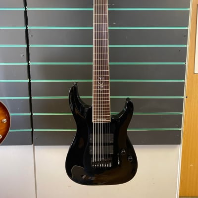 ESP LTD SC-806B Black 2011 8 String Baritone Electric Guitar ESP LTD SC-806B Black 2011 8 String Baritone Electric Guitar
