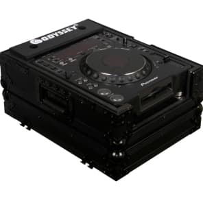 Odyssey FZCDJBL Black Label ATA Flight Case for Large-Format CD Player