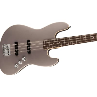 Fender Aerodyne Special Jazz Bass, Rosewood Fretboard, Dolphin Gray Metallic image 2