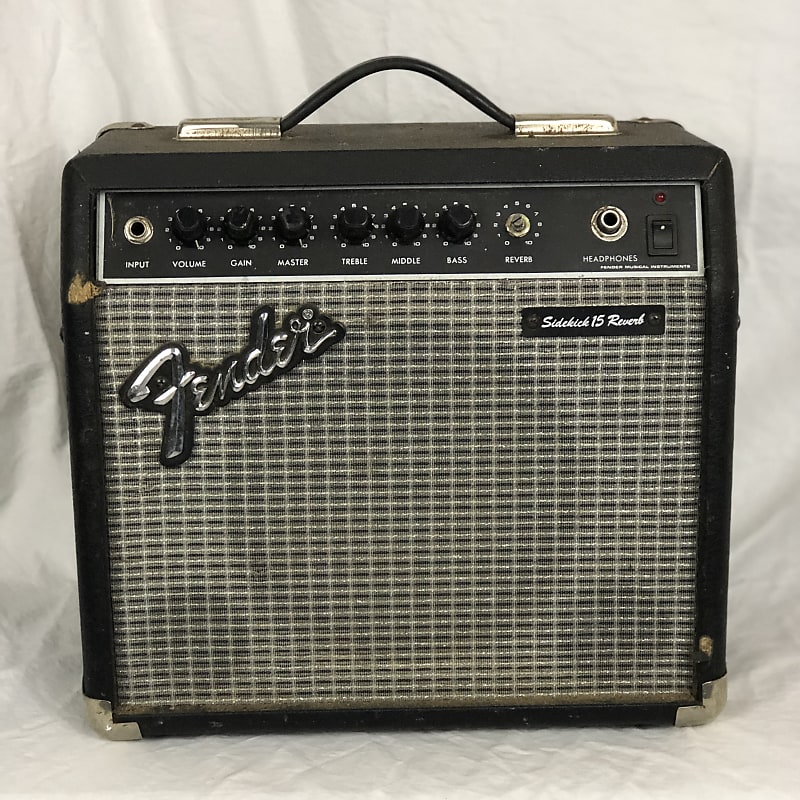 Fender Sidekick 15 Reverb Guitar Amp Owned by Shovels Rope Reverb