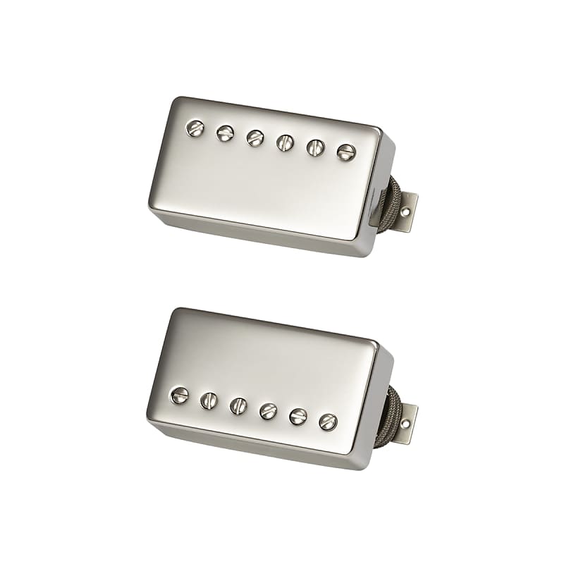 Gibson Custombucker Humbucker Set - True Historic Nickel - Authorized Dealer Gibson Custombucker Humbucker Set - True Historic Nickel - Authorized Dealer