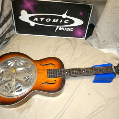 Regal Dobro Resonator Slide Lap Acoustic Guitar - Local Pickup Only image 1