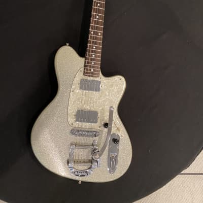 Ibanez Talman TC825 w/Bigsby Flaked Silver | Reverb