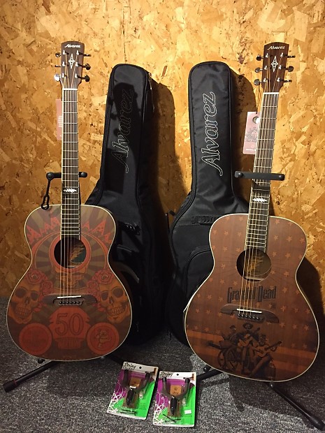 Alvarez grateful dead 50th anniversary acoustic guitar sale