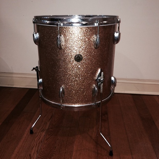 Gretsch round sale badge floor tom