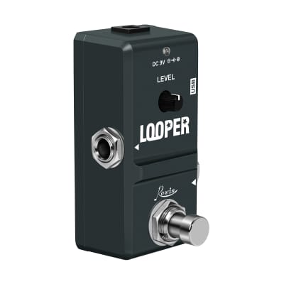 Rowin Looper Nano Electric Guitar Effect Pedal 10 Minutes of Looping Unlimited Overdubs + USB Cable image 4