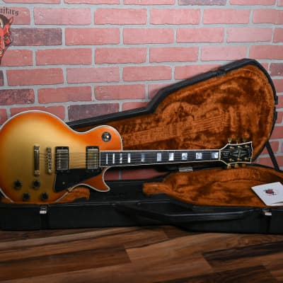 Gibson Les Paul Custom Gold Burst (Harvest Gold) 1981 w/OHSC image 2