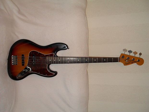 JVシリアル Squier Fender JV-Series Jazz Bass Two rare Fender JV Basses!! 1982 Fender 'Squier Series' JV