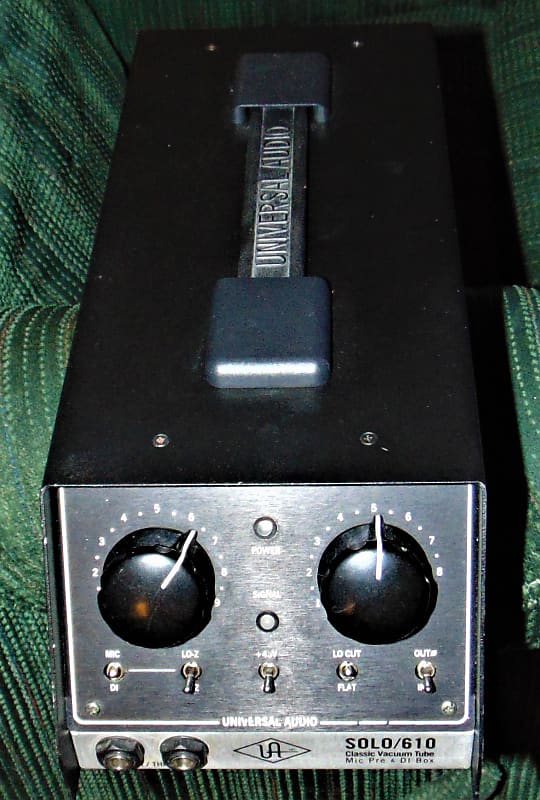 Universal Audio Solo/610 Desktop Tube Mic Preamp and DI | Reverb