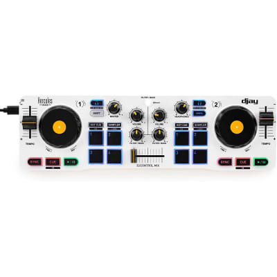 Hercules DJControl Mix 2-Channel Bluetooth DJ Controller