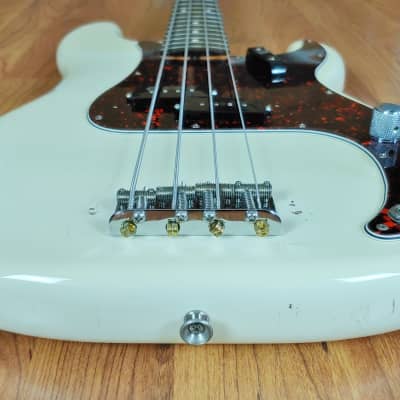 2003 Fender American Vintage '62 Precision Bass Olympic White With OHSC & Case Candy Free Shipping image 8