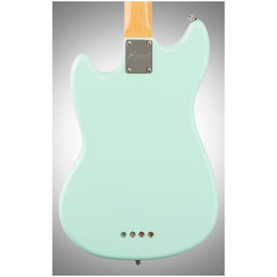 Squier Classic Vibe '60s Mustang Electric Bass, Laurel Fingerboard, Surf Green image 5