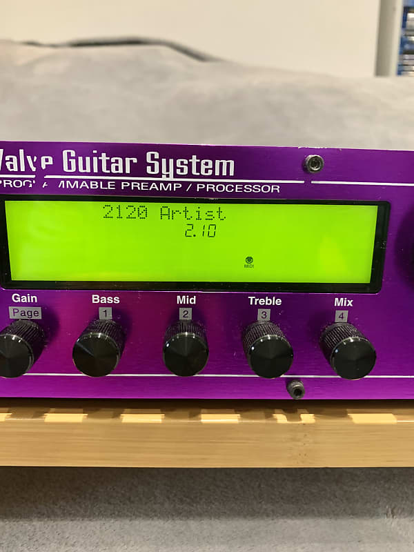 Digitech 2120 Artist Valve Guitar Preamp | Reverb