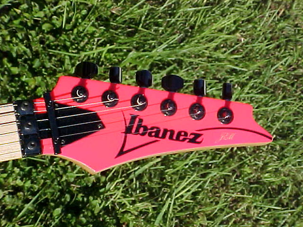 1987 Ibanez JEM 777 SK Shocking Pink 1st Year Rare Nice | Reverb