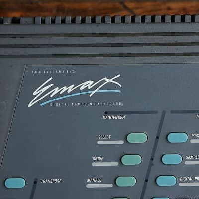 E-MU Systems Emax I 61-Key 8-Voice 12-Bit Sampler (Model 1000) image 4