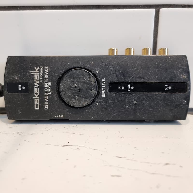 Roland Cakewalk UA1G USB Audio Interface Reverb
