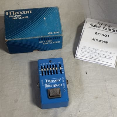 Reverb.com listing, price, conditions, and images for maxon-ge601-graphic-equalizer