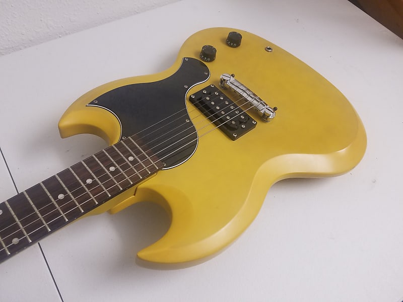 ギター Epiphone SG Junior TV yellow Restock Epiphone Ltd Ed SG-Junior Electric Guitar Worn TV