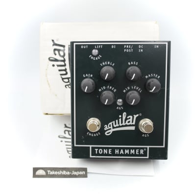 Reverb.com listing, price, conditions, and images for aguilar-tone-hammer-preamp-direct-box