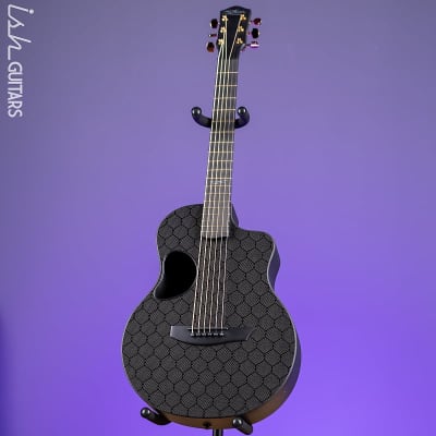 McPherson Touring Carbon Fiber Acoustic-Electric Guitar Honeycomb Top Gold Hardware image 2