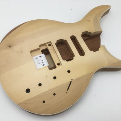 Hummingbird Electric Guitar Unfinished Body for Jarrell guitar style 1.73KG/628mm 2010 image 5