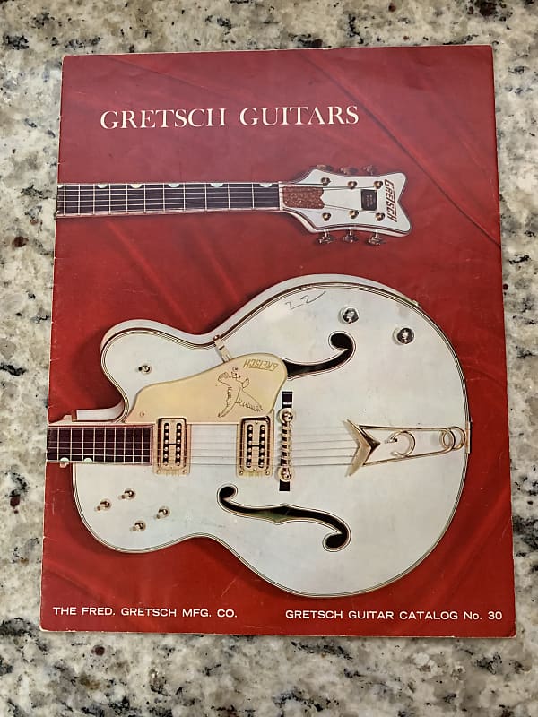 Gretsch Guitar Catalog 1961 Rare Original Rancher Sun Valley Reverb