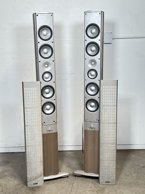 Infinity Prelude MTS Powered Tower Speaker Pair  			