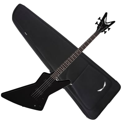 DEAN Z Select Fluence electric BASS Guitar Black Satin new w/ Gig Bag for sale