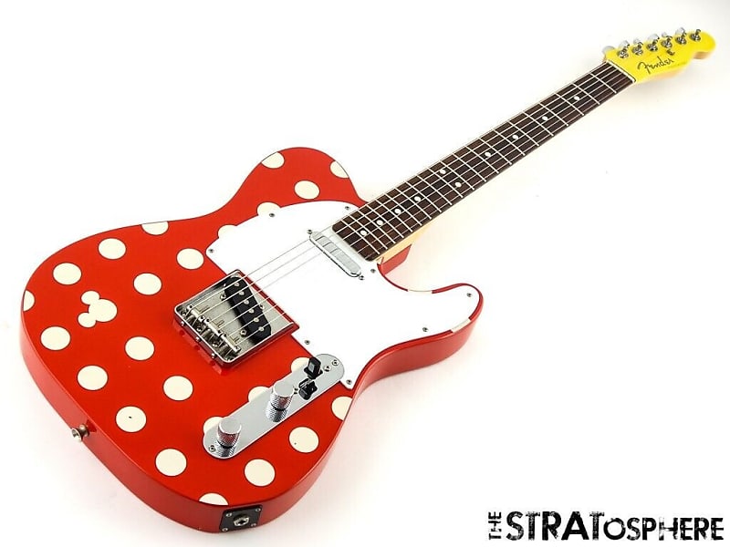 Fender Disney "Minnie Mouse" Tele ELECTRIC GUITAR Telecaster Reverb