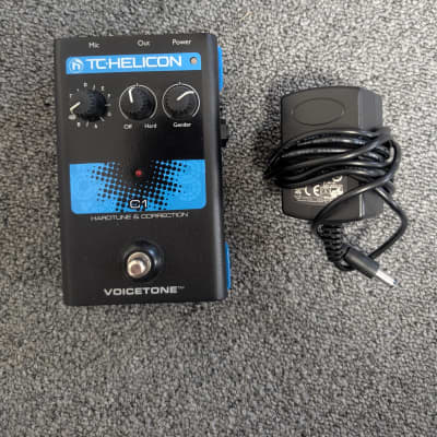 TC HELICON VOICETONE C1 オートチューン TC-Helicon VoiceTone C1 HardTune and Pitch Correction Pedal