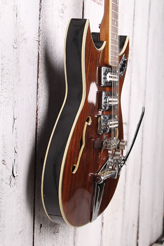 Greco Vintage 1960s Model 921 Hollow Body Electric Guitar Made in Japan  FujiGen | Reverb
