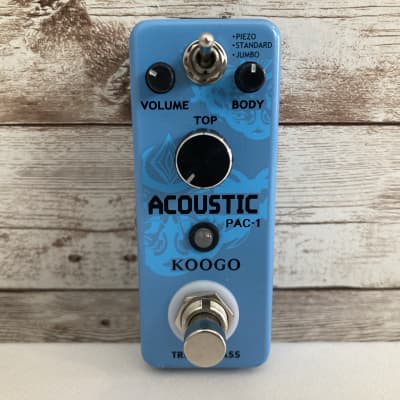 Reverb.com listing, price, conditions, and images for koogo-acoustic-pedal