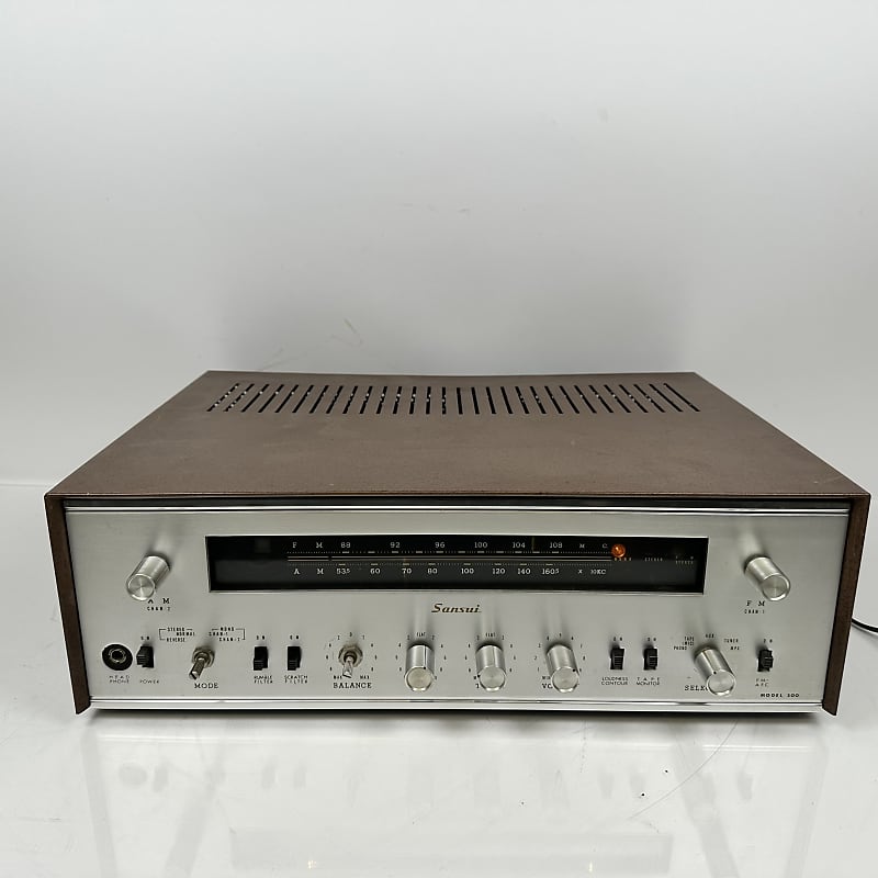sansui tube receiver
