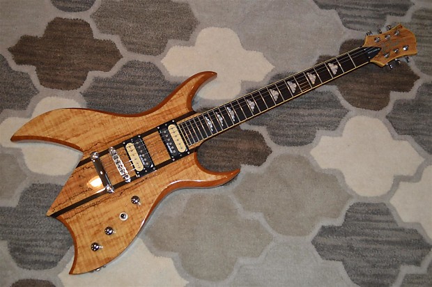 BC Rich Bich Exotic Classic Natural Spalted Maple (BC Rich OHSC