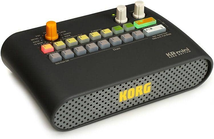 Korg KRMINI Battery-Powered Compact Rhythm Machine with 60 Drum Patterns image 1