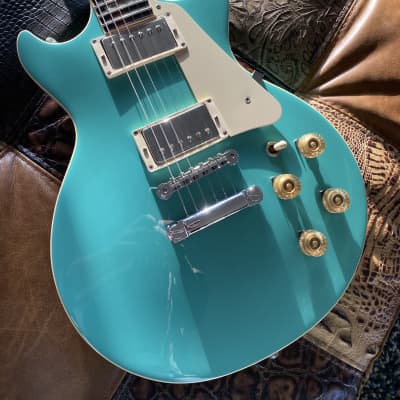 Gibson Les Paul Standard 1974 Turquoise, Celebrity owned image 2