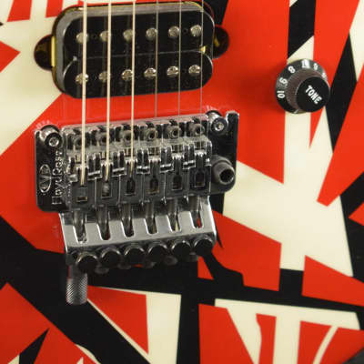Demo - EVH Striped Series Red with Black Stripes image 3