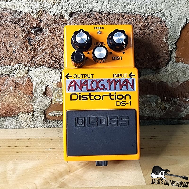 Boss DS-1 Distortion w/ Analogman DS1/Pro Midrange Mod