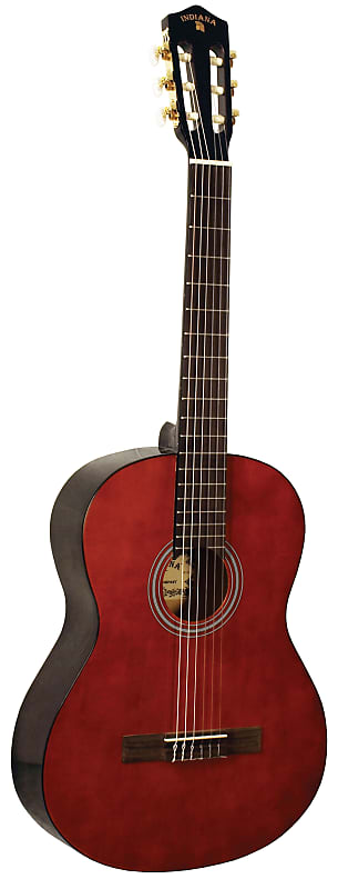 Indiana IC-25 Classical Full Size Nylon String 6-Acoustic Guitar w/Adjustable Truss Rod image 1
