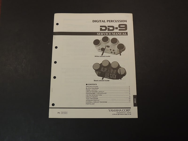 YAMAHA 9 9D SERVICE MANUAL visual data 7