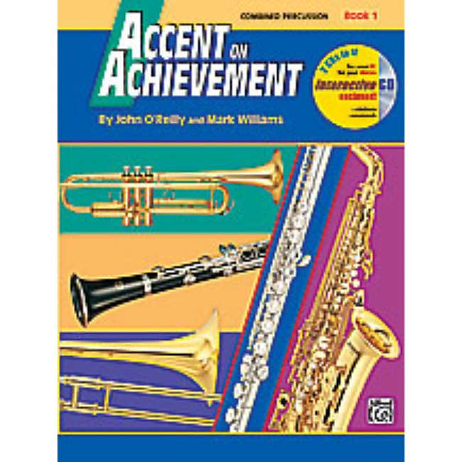Alfred A-17099 Accent on Achievement Book 1 - Combined Percussion image 1