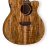Luna Woodland Spalted Maple Acoustic Electric Guitar WL SPALT