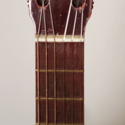 Antigua Casa Nunez 1950's/60's. A rare guitar with a Classical neck and a Parlor body. Read on. RARE image 5