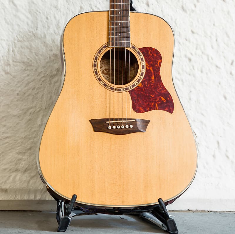 Washburn WD10/NS Dreadnought - Natural | Reverb