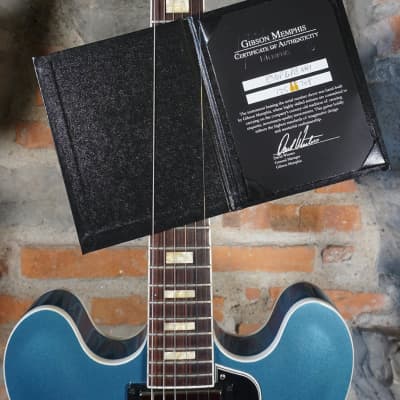 Gibson ES-335 Pelham Blue Block Inlays (Cod. 884) VIDEO 2015 image 5
